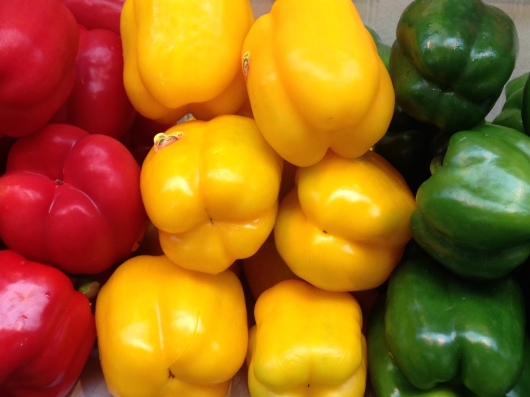 Peppers from Capitol Hill Produce at Eastern Market